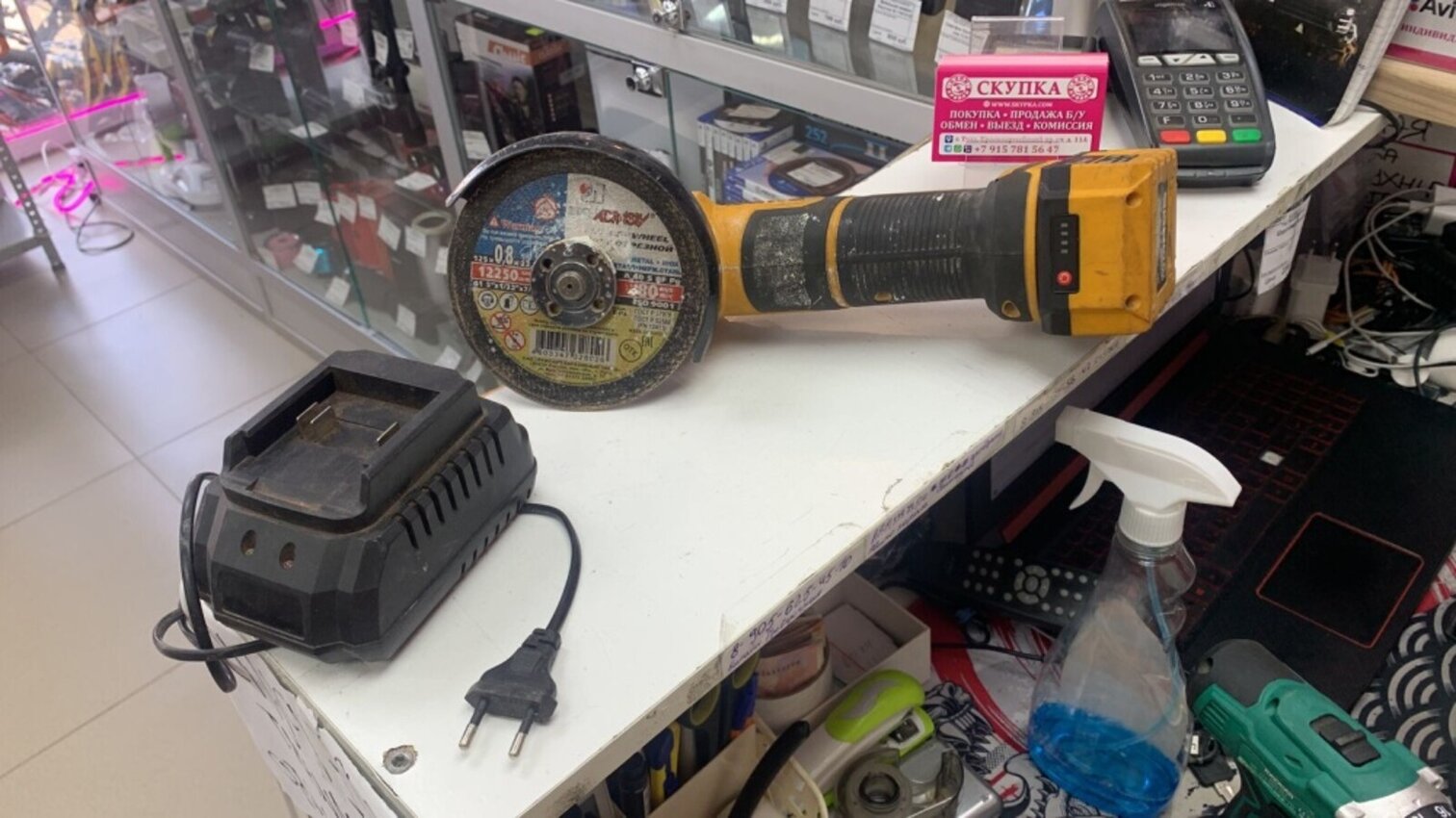 УШМ (Болгарка) Deko аккумуляторная