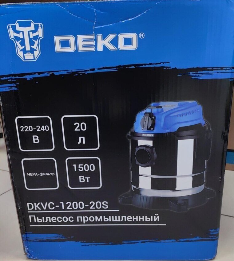 Строительный пылесос DEKO