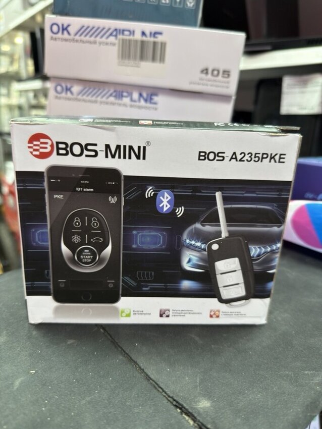 Автосигнализация BOS-MINI A235PKE