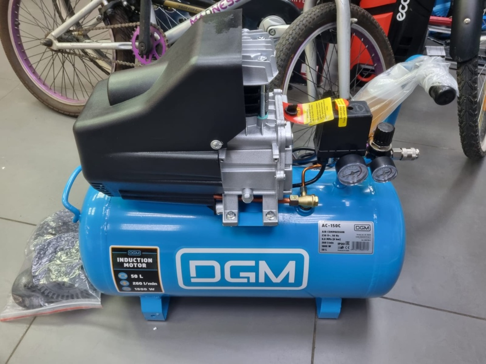 Компрессор DGM AC-150C. 50л. Новый.
