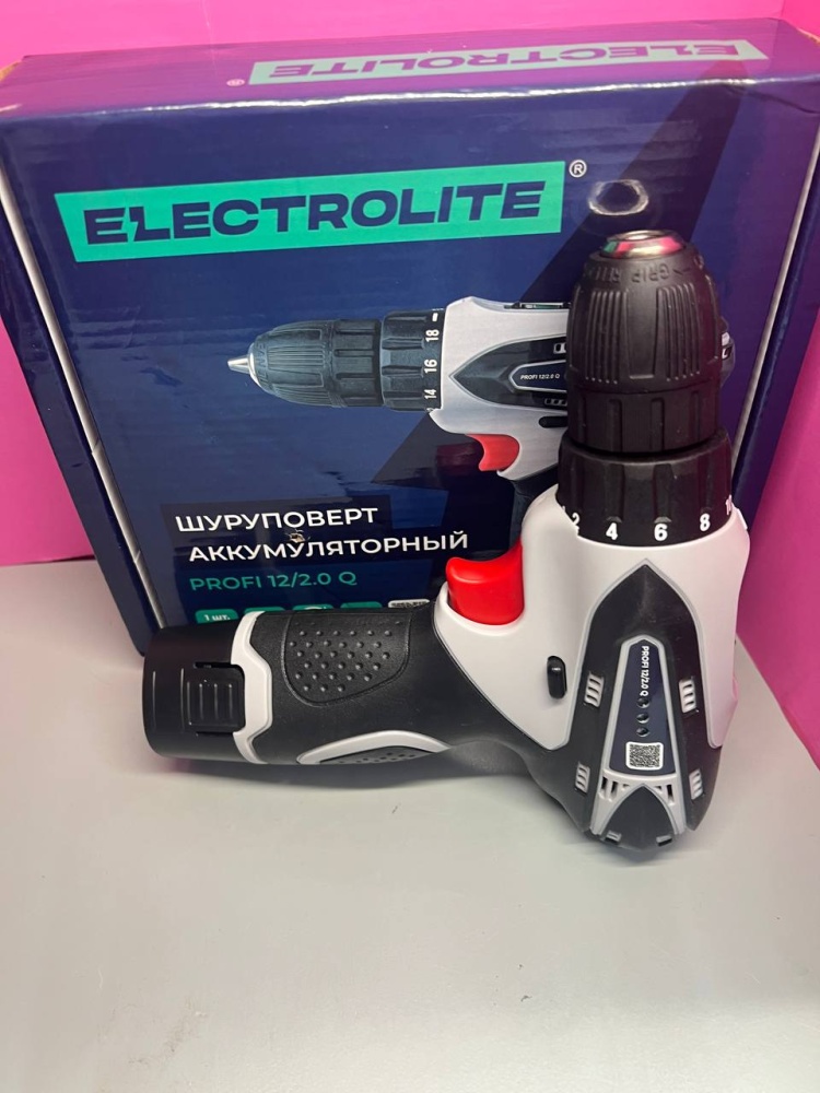 Шуруповерт  ELECTROLITE PROFI 12 2/0