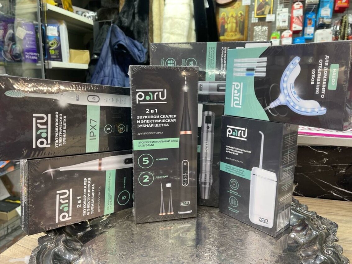 Уход за зубами IPX-7  щетка