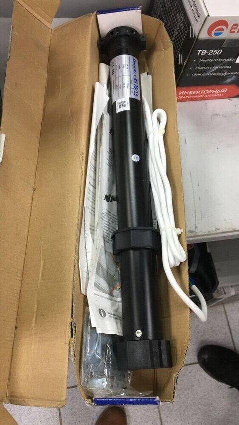 НОВЫЙ привод для ролфставней