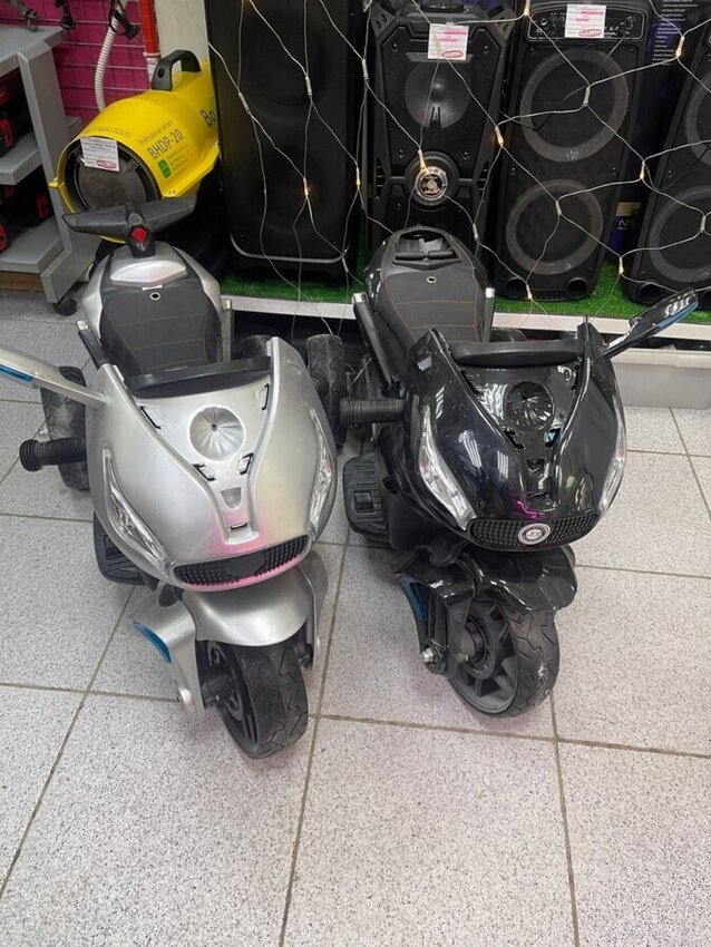 Мототехника мотоцикл детский  акб