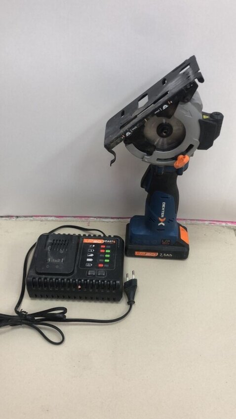 Дисковая пила аккумуляторная dexter