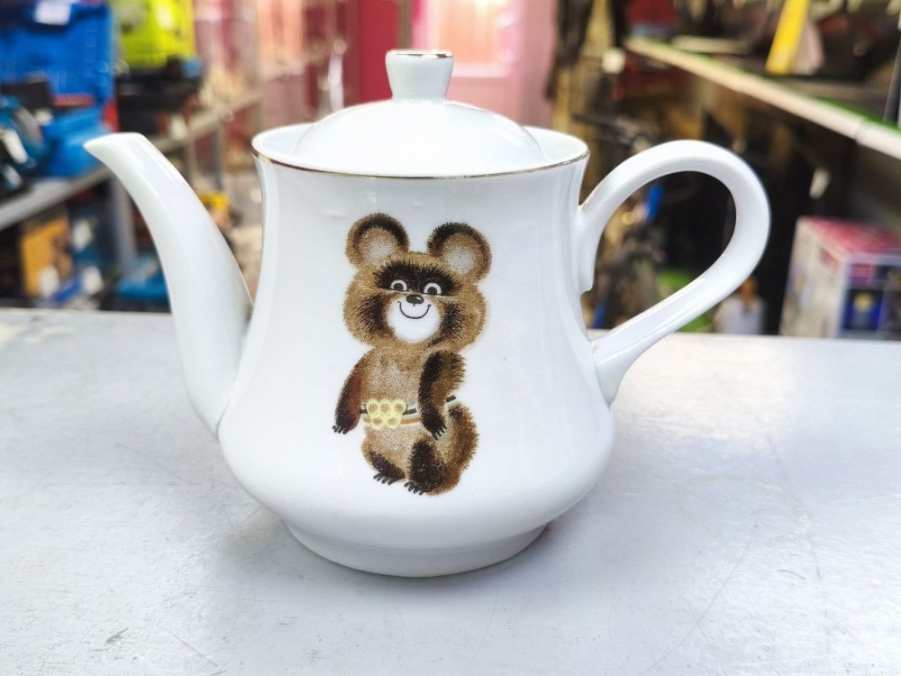 Чайник Олимпийский мишка Редкий