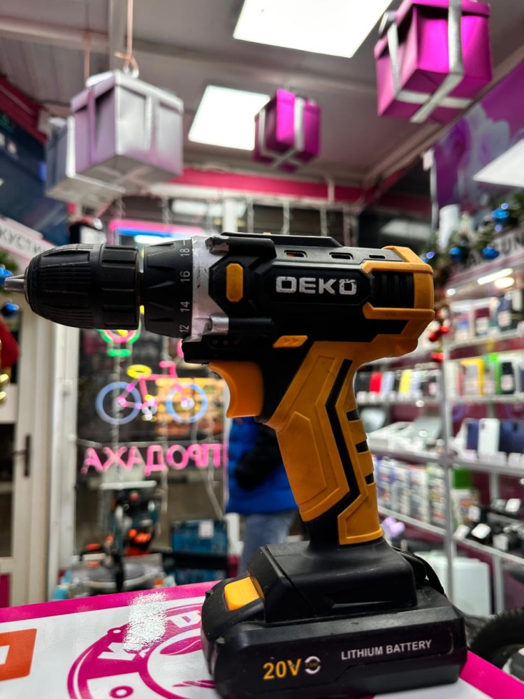 Шуруповерт deko dkcd20fu 20v