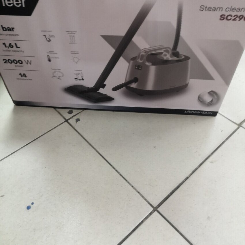 Пароочиститель pioneer 290