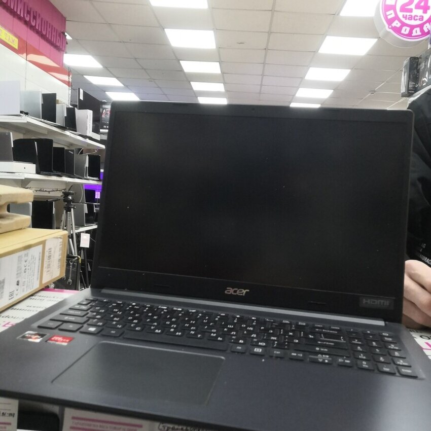 Ноутбук Acer ryzen3/16/512ssd/1